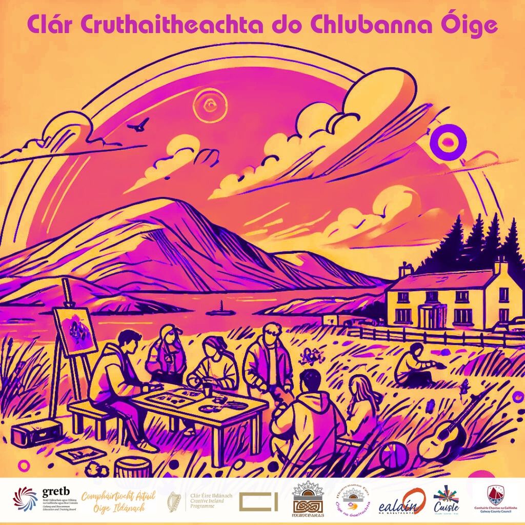 Seoladh Clár Cruthaitheachta do Chlubanna Óige 